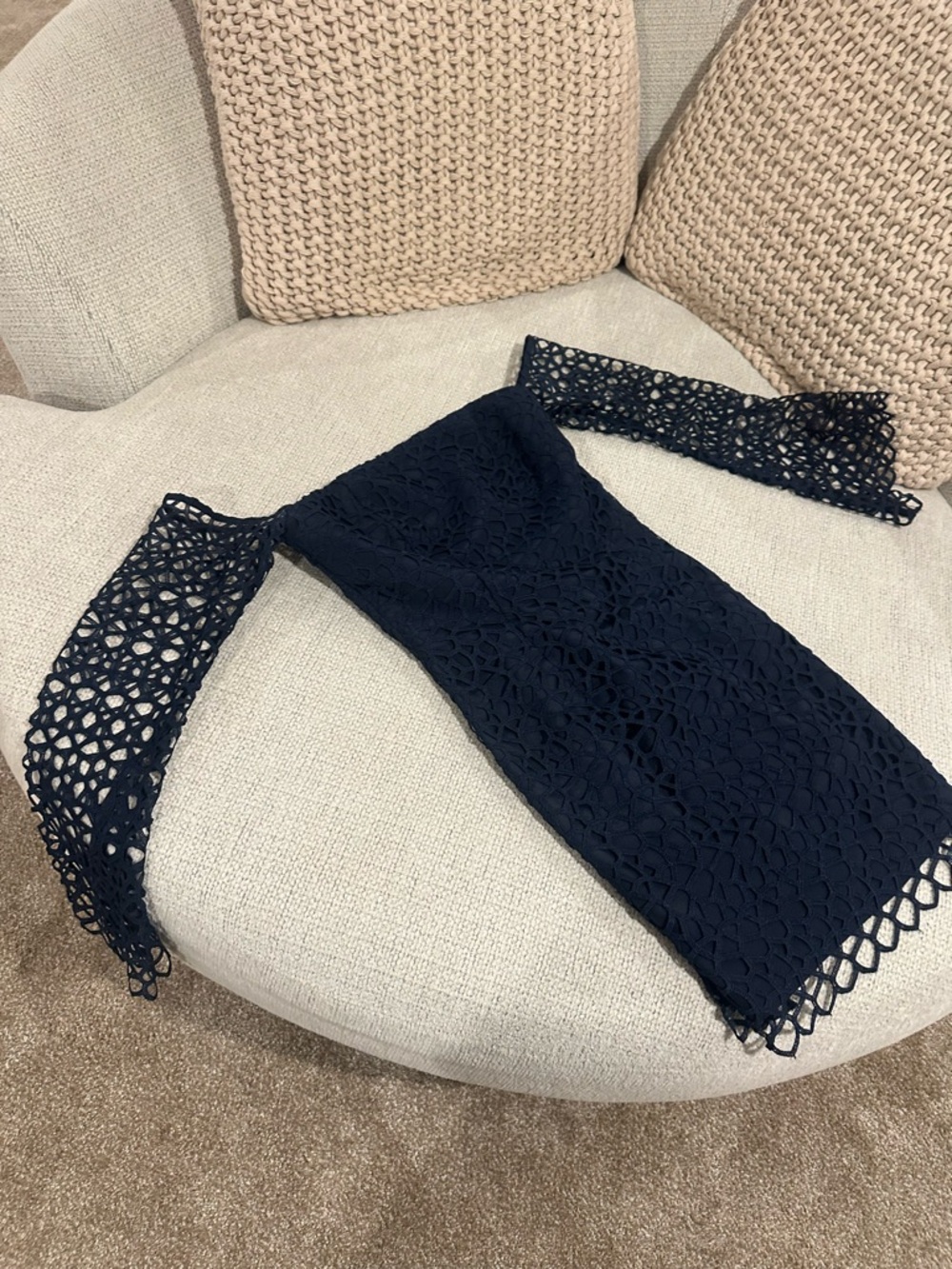 KEEPSAKE the Label Navy Lace Dress